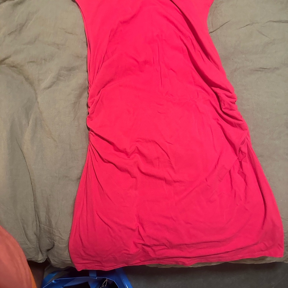 Reformation Alden Bold Red Dress